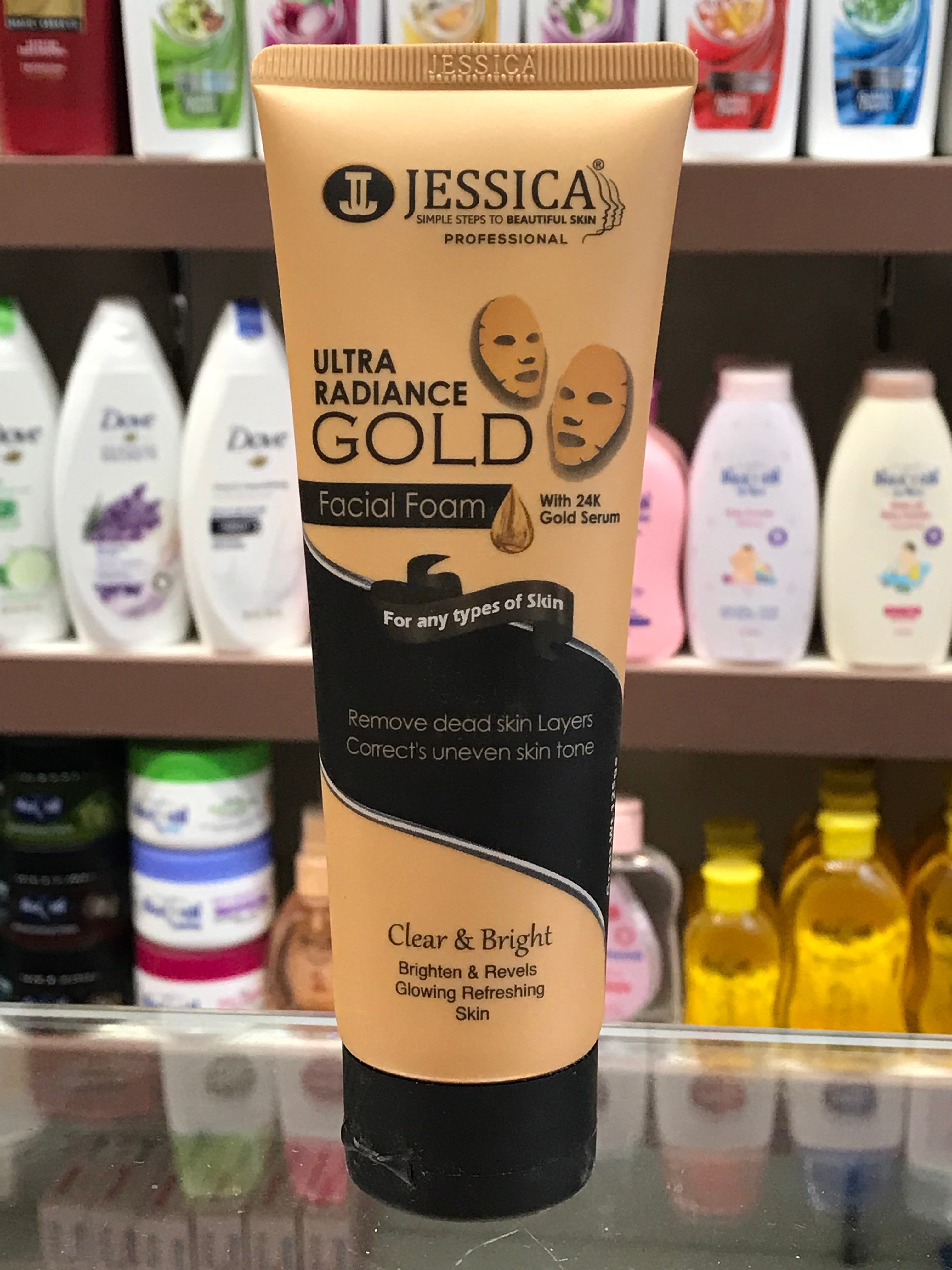 Jessica Cucumber Natural Bio-actives Facial All Day Freshness Face Wash